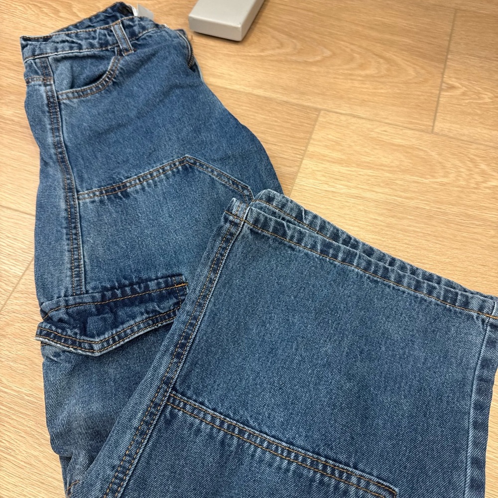 Girls cargo jeans from Nordstrom